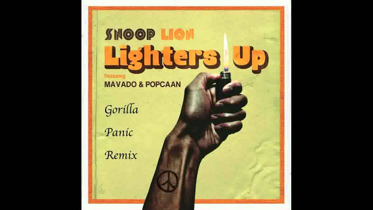 Snoop Lion Lighters up (Gorilla Panic Remix) YouTube