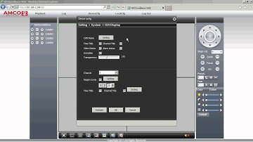AmcoSecurity Web interface Menu Tour