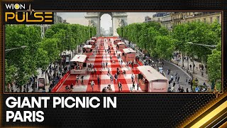 Paris: Thousands of people take part in free picnic on the Champs-Élysées | WION Pulse