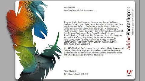 حل مشكل توقف فوتوشوب في Reading Text Global Resources…Done