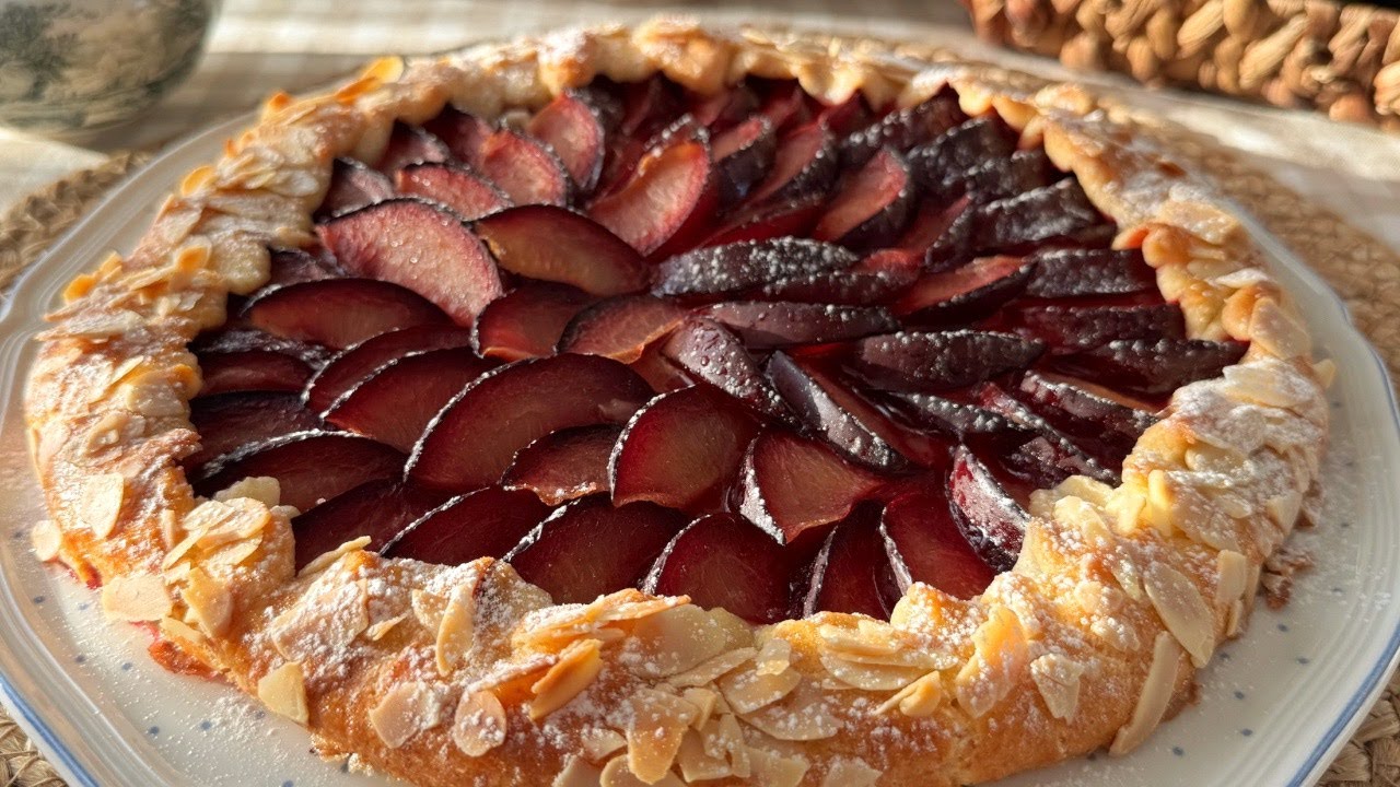 Ніжна СИРНА ГАЛЕТА зі СЛИВАМИ! Ідеальне сирне тісто для будь-яких начинок