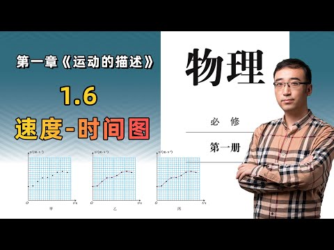 【李永乐老师高中物理】《必修一》1.6 直线运动的速度-时间图