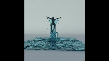 BLENDER WATER SIMULATION¦#blender #render #cycles #simulation #blenderrender #smokewater #