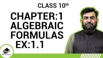 10th Class Mathematics - General - Chapter 1 Ex: 1.1 (1)