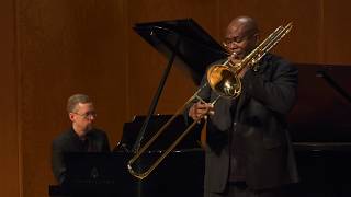 David Jackson, trombone, and Kirk Severtson, piano: 