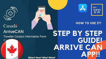 ARRIVE CAN APP! STEP BY STEP GUIDE ! HOW TO USE IT? TUTORIAL 2021! Canada! COVID-19!