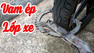 Cách chế vam ép lốp xe | XM24h