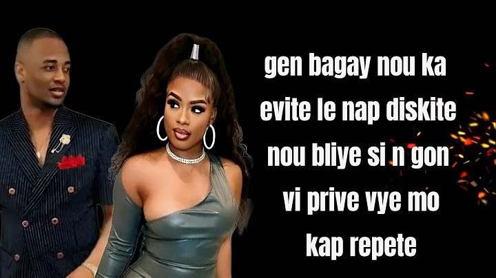 K-DILAK AND BEDJINE - KONSEKANS (Official lyrics video)
