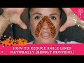 How to Get Rid of Smile Lines [Face Yoga + Kinesio Tape]