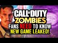 MASSIVE NEW CALL OF DUTY GAME LEAKED – ALL ZOMBIES FANS TAKE NOTE!
