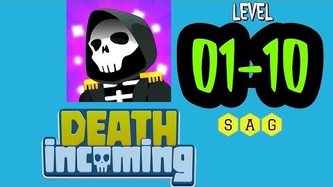 Death Incoming! level 1 2 3 4 5 6 7 8 9 10 answers gameplay