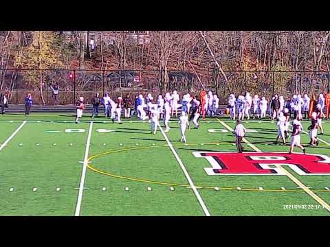 Stoneham high school Spartans vs Reading Memorial High Rockets 2022 Thanksgiving Game highlights