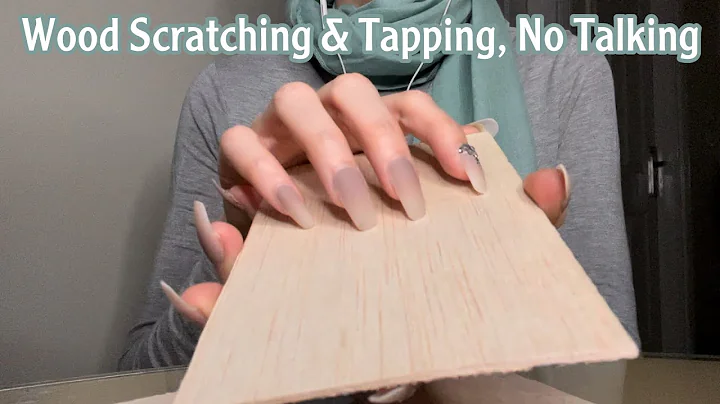 ASMR * Wood Scratching! * Fast Tapping & Scratching * No Talking * ASMRVilla