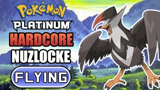 Pokémon Platinum Hardcore Nuzlocke - Flying Types Only (No items, No over-leveling)