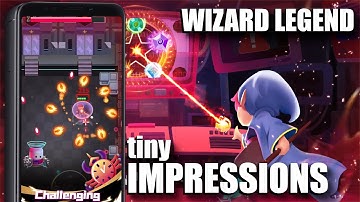 Wizard Legend Android Gameplay (tiny IMPRESSIONS)