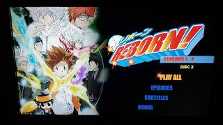 Reborn! Volume 1 2018 SD Blu-ray Opening & Walkthrough (Disc 2)