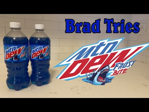 Brad Tries Mountain Dew Frostbite