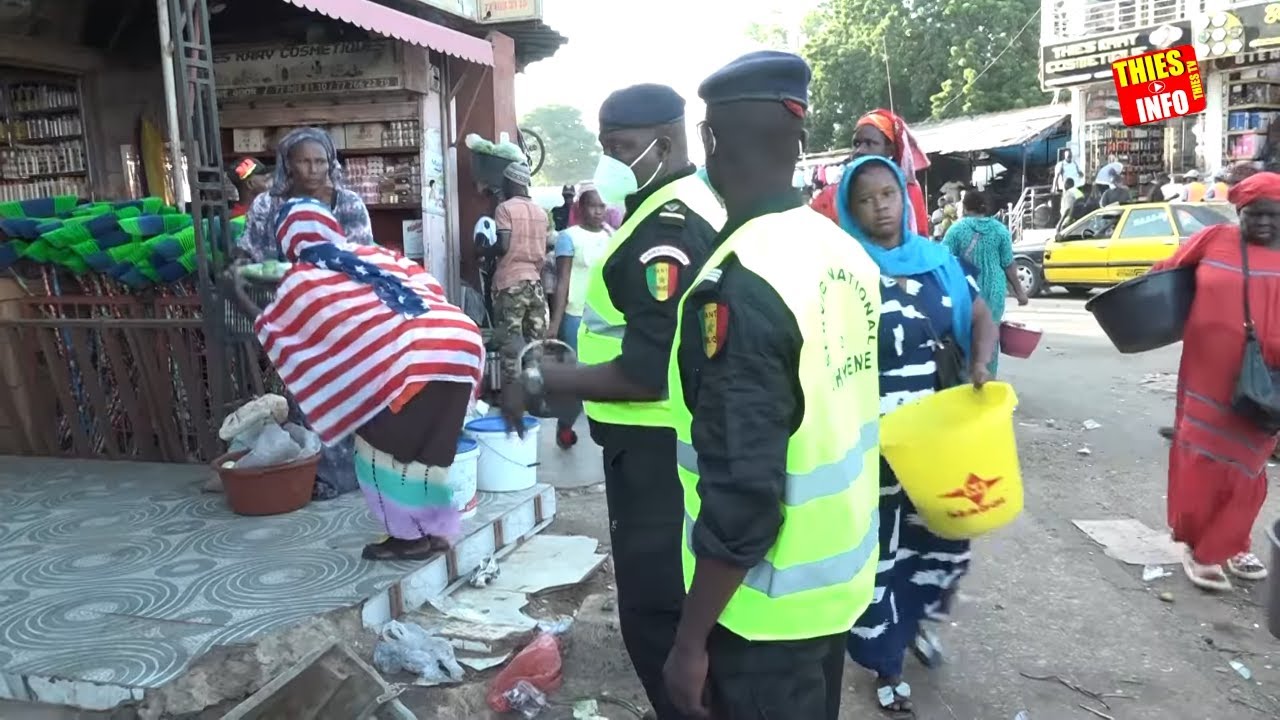 Déguerpissement au marché central de Thiès