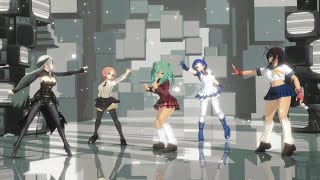 【MMD】Zamza[Project Sekai] プロジェクトセカイ【ほのか、閃光、関羽、呂蒙 ＤＯＡ、呂布】一騎当千 ＤＯＡ 閃乱カグラ