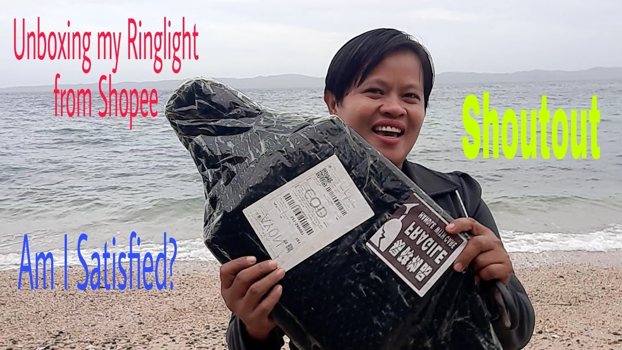 Ringlight Unboxing: Am I Satisfied? + Shoutout | Anacita Navarro Dela Rosa