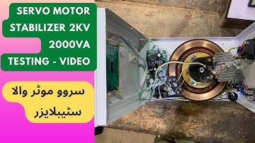 Servo Motor Stabilizer Voltage Stabilizer 2kv 2000va With Over Load+Volt+Heat + Low Volt Protections