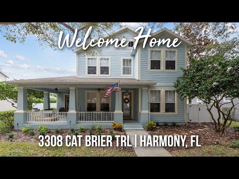 3308 Cat Brier Trl, Harmony, FL home video tour