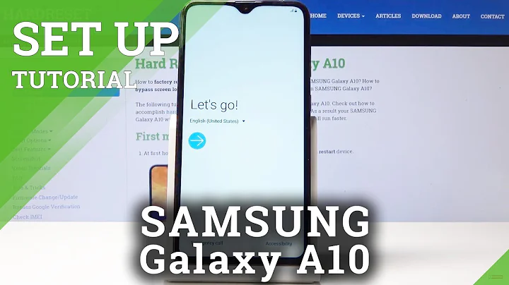 How to Reset Accessibility Settings in SAMSUNG Galaxy A10 - Restore Defaults