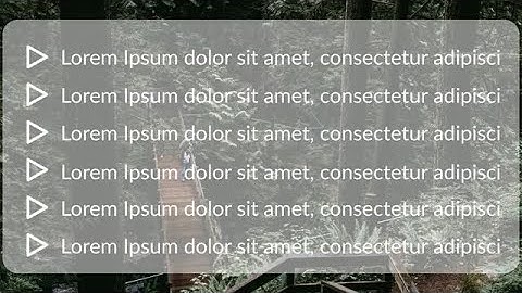 Bullet List Motion Graphics Templates