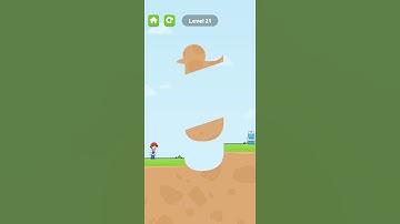 😅😅slice to save man level 21😂😂#slicetosave #game #walkthrough  #slicetosavegame #funny #shorts