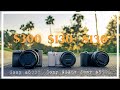 3 CHEAP Sony Cameras ft. Sony a6000, Sony NEX5r and Sony a5000