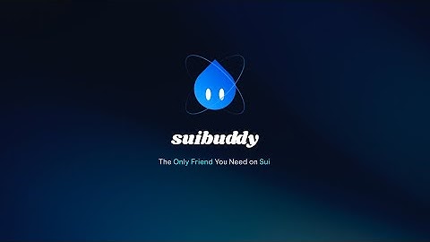 SuiBuddy Demo | Sui Overflow Hackathon