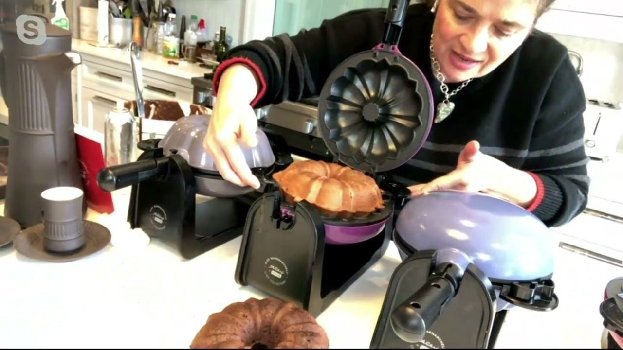Alex by Dash Electric Flip Bundt Cake Maker with Recipes on QVC