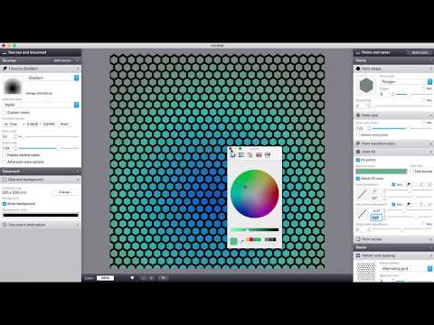 Vectoraster 7 - Color gradient