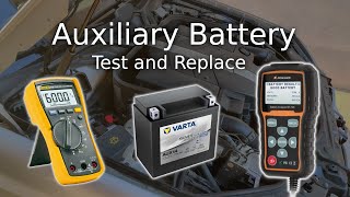 Mercedes Auxiliary Battery Test and Replace Fix