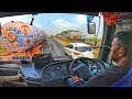 Extremely aggressive  highspeed volvo driving at national highway 19