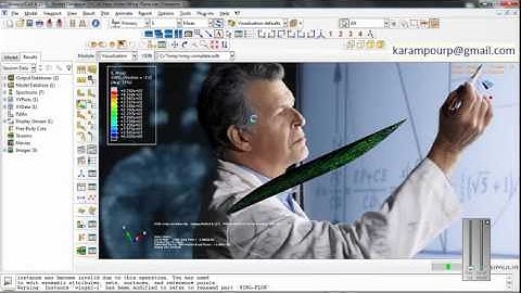 Numerical simulation of wing using ABAQUS-Wing Dynamic Analysis