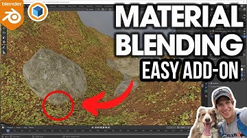 Easy MATERIAL BLENDING in Blender with BlendIt!