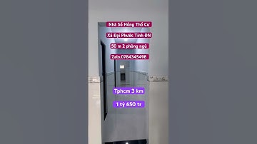 Bán gấp nhà sổ Hồng riêng thổ cư kế bên chợ trường học #shorts