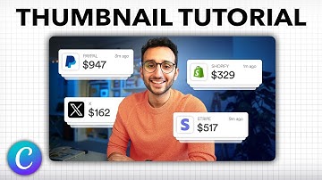 How To Make Thumbnails Like Ali Abdaal With Canva