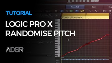 Logic Pro X - Working with MIDI - MIDI Transform Randomise Pitch