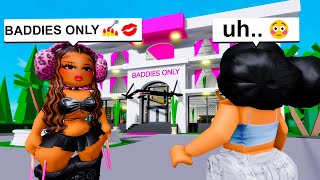Brookhaven, But I Found a RICH BADDIES Only HOTEL.. So I Went UNDERCOVER! (Brookhaven RP🏡)