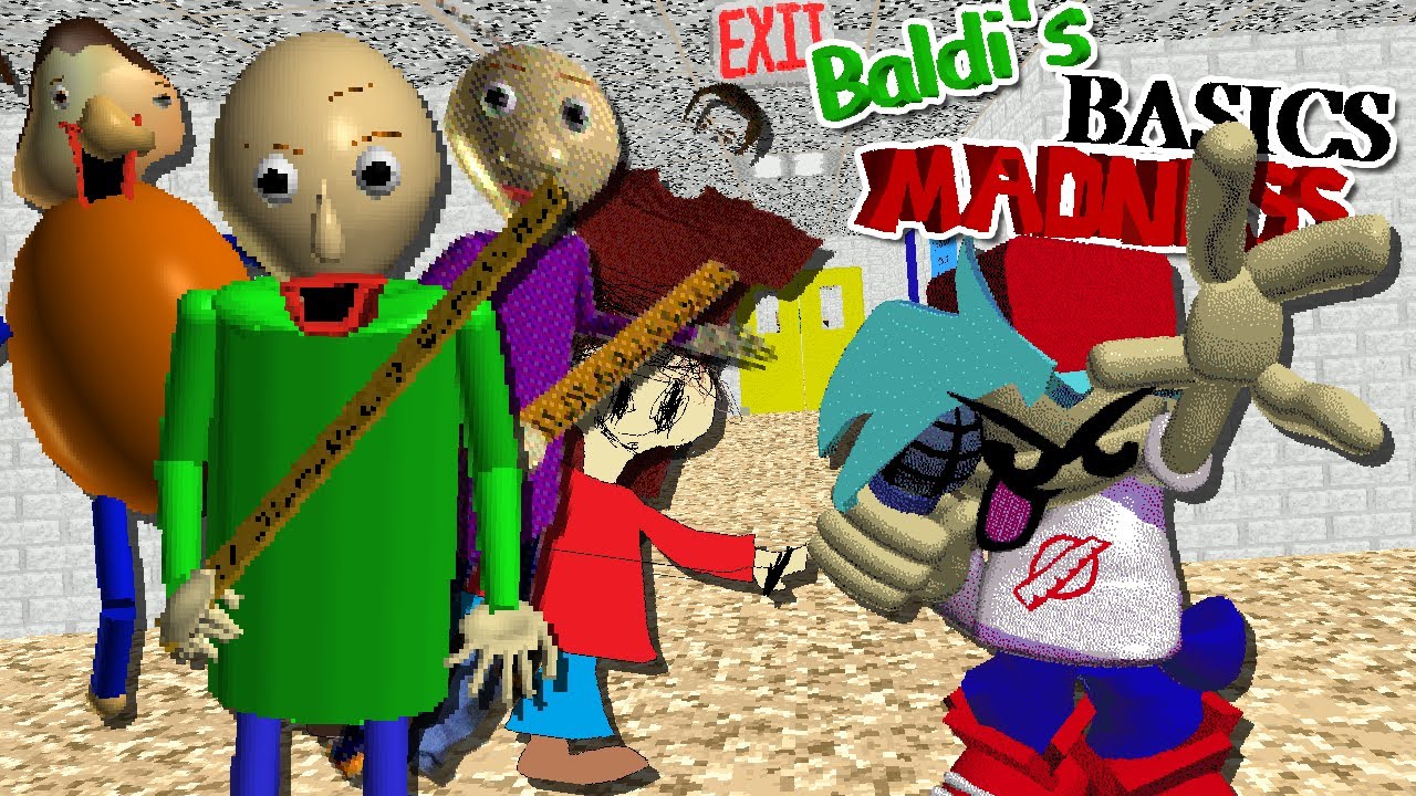 Playtime and player (Baldi's basics) by LisaNikitina on Newgrounds