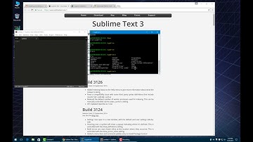 Install Sublime Text and navigating in Cygwin on PC