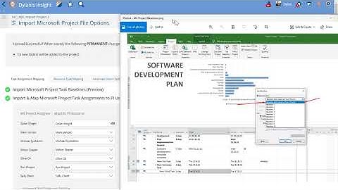 XML File Import - MS Project Baselines
