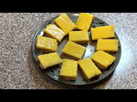 Quick and Easy Lemon Bars