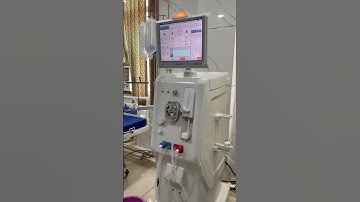 Dora dialysis machine demo hemodialysis procedure kidney disease treatment ckd aki