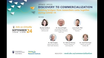 Discovery to Commercialization Speaker Series - September 2020