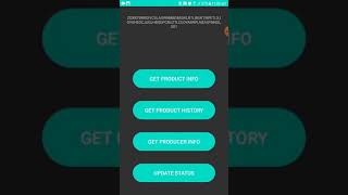 Eco-Track mobile app screenshot 1