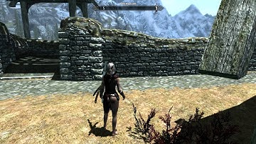 Skyrim mod "Jump animations" Bug