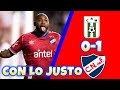 Nacional 1 Racing 0, Nacional juega cada vez peor